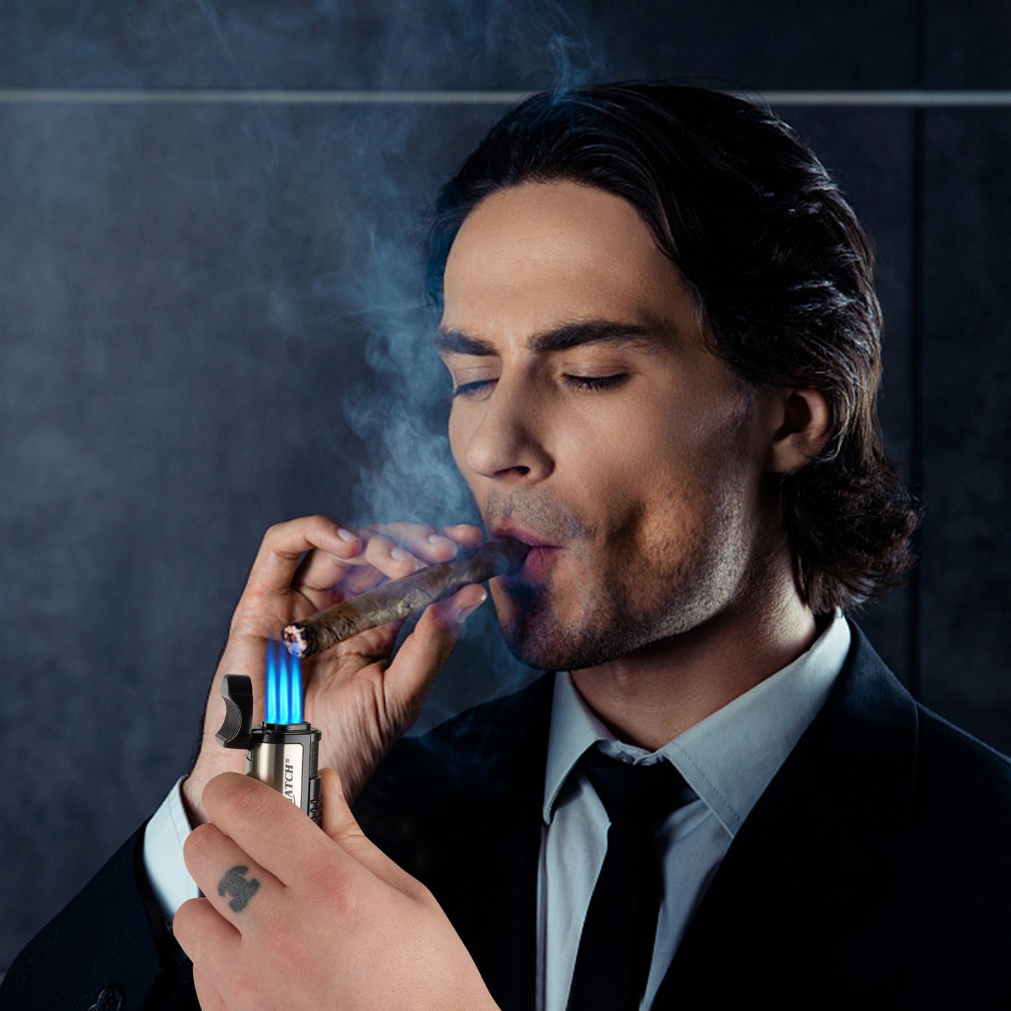 Silver Match Paris Aansteker - PyroProducts