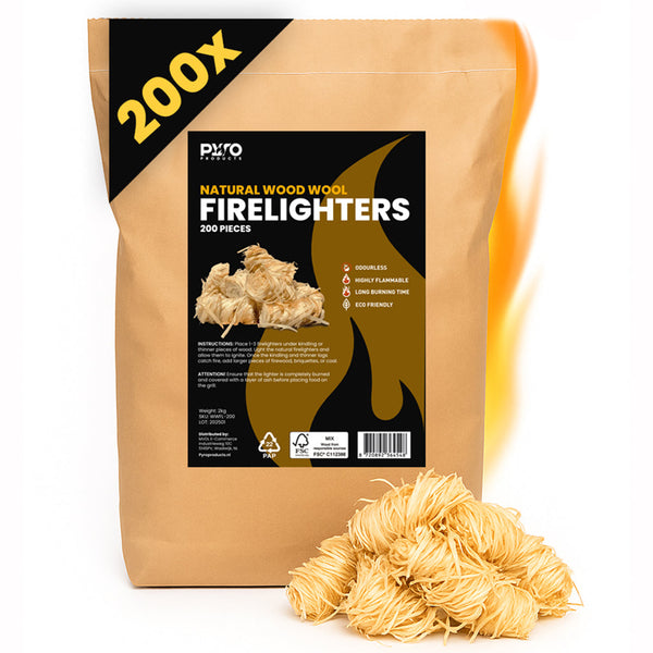 Allume-feux 2 kg (200 pièces)