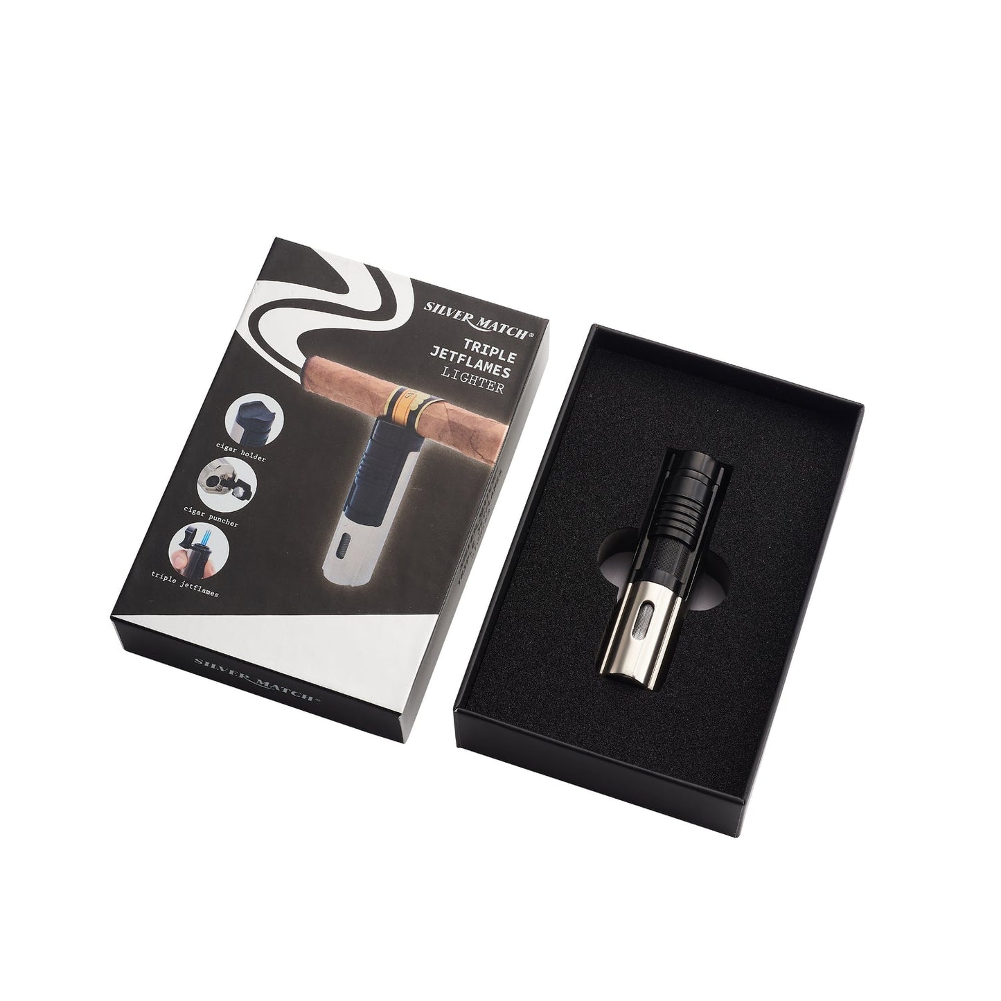 Silver Match Paris Aansteker - PyroProducts